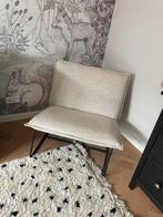 Homestock stoel sofa beige zand kleur zgan, Huis en Inrichting, Minder dan 150 cm, Stof, Eenpersoons, 75 tot 100 cm