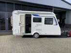 Caravelair Alba 390 Bed + Zit + WC 747KG Leeg BJ 2019 Luifel, Caravans en Kamperen, Caravans, Bedrijf, Treinzit, 500 - 750 kg
