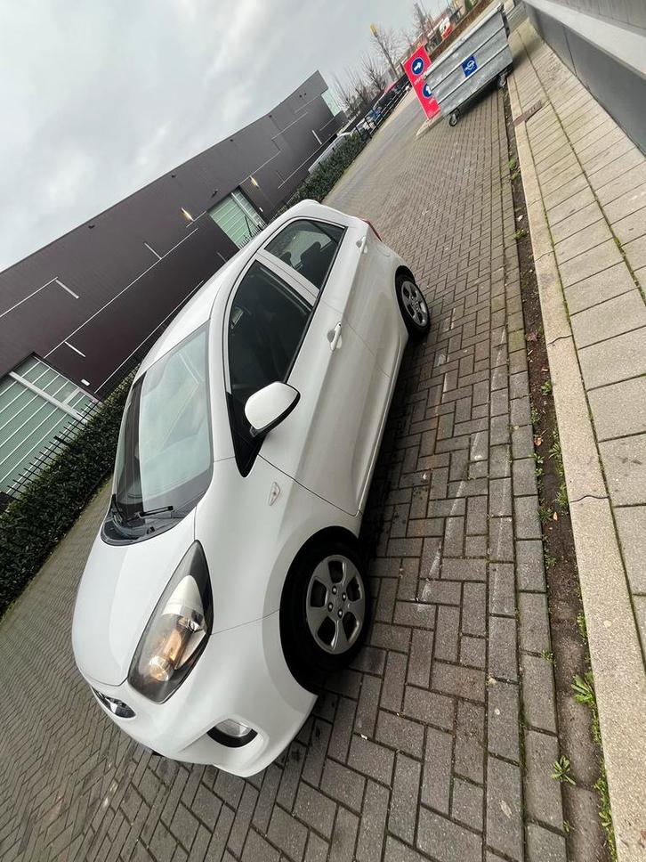 Kia Picanto 1.0 Cvvt 5-DRS 2015 Wit, Auto's, Kia, Particulier, Picanto, ABS, Airbags, Airconditioning, Bluetooth, Centrale vergrendeling