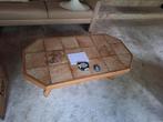 GRATIS  Salontafel met eiken onderstel, Ophalen, 50 tot 100 cm, 100 tot 150 cm, 50 tot 75 cm