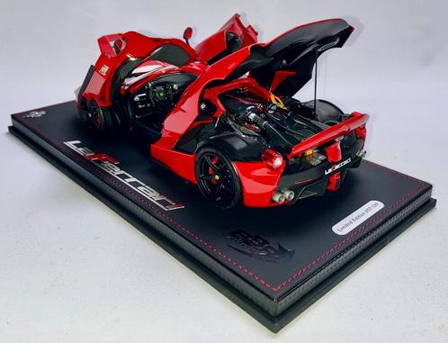 Ferrari LaFerrari Rood BBR182221-8DIE 1:18 BBR Diecast, Hobby en Vrije tijd, Modelauto's | 1:18, Nieuw, Auto, Overige merken, Ophalen of Verzenden