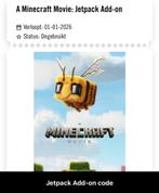Minecraft Jetpack Add-on Code - Nieuw!, 3 spelers of meer, Ophalen of Verzenden, Nieuw, Vanaf 7 jaar