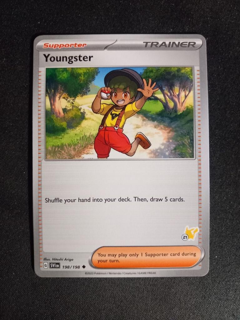 Pokemon Youngster Battle Academy 2024 NM, Verzenden, Zo goed als nieuw, Losse kaart
