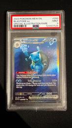 Blastoise ex 200/165 (MEW 151) PSA 9, Hobby en Vrije tijd, Verzamelkaartspellen | Pokémon, Ophalen of Verzenden, Nieuw
