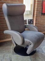 Leolux Helical relax draaifauteuil / refurbished, Ophalen, Metaal, Nieuw, 75 tot 100 cm