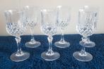 6x Cristal d' Arques Longchamp borrel/likeur glaasjes, Verzenden, Overige materialen, Overige stijlen, Overige typen