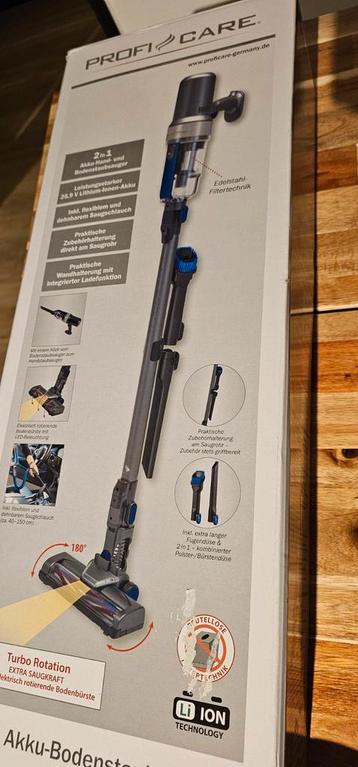 ProfiCare 2-in-1 Accu Stofzuiger - Nieuw in Doos beschikbaar voor biedingen
