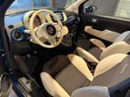 Fiat 500 C 1.0 Dolcevita Leder airco cruise Carplay, Auto's, Stof, Cabriolet, Lichtsensor, Origineel Nederlands