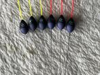 adv 381 / NIEUW set 6 dobbers TUBERTINI 0,50gr, Watersport en Boten, Hengelsport | Witvissen, Ophalen of Verzenden, Nieuw, Dobber of Lood