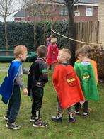 Leuke LEGO Ninjago Cole masker en cape in nette staat, Ophalen of Verzenden, Zo goed als nieuw, 122 t/m 128, Jongen