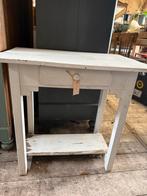 Vintage Bijzettafeltje met Lade, Ophalen