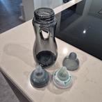Difrax handgreepfles 240ml met 1,2,3 doserings speen, Kinderen en Baby's, Babyvoeding en Toebehoren, Ophalen, Nieuw, Overige typen
