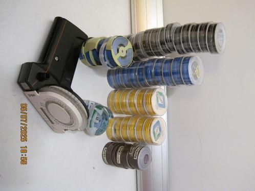 vintage dymo lettertang met rolletjes 12 mm (349), Diversen, Bureau-accessoires, Zo goed als nieuw, Ophalen of Verzenden