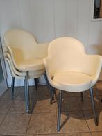 Kuipstoelen 4 stuks wit Trendhopper, Huis en Inrichting, Stoelen, Ophalen, Wit, Zo goed als nieuw, Vier