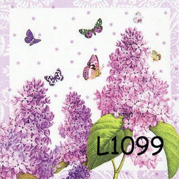 Servetten decoupage/bullet journal * seringen L1099 beschikbaar voor biedingen