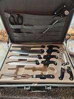 Swissler royal messenkoffer mist 1 mes, Ophalen, Zo goed als nieuw, Rvs of Chroom
