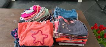 Te koop meisjespakket kleding maat 86/92