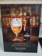 Omer bieren kartonnen reclame plaat., Ophalen of Verzenden, Zo goed als nieuw, Reclamebord, Plaat of Schild, Overige merken