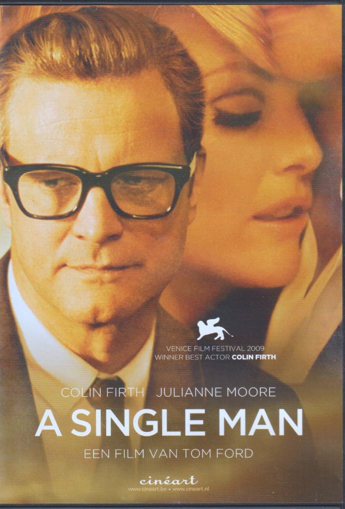 A single man met o.a. Colin Firth, Julianne Moore, Cd's en Dvd's, Dvd's | Klassiekers, Nieuw in verpakking, Overige genres, 1980 tot heden