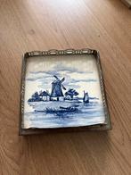 Delfts Blauw Bakje met Windmolen, Antiek en Kunst, Ophalen of Verzenden