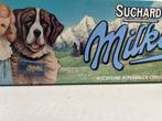 Vintage Suchard Milka Suchard ,s  blik, Verzamelen, Ophalen of Verzenden, Gebruikt, Verpakking