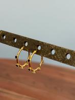 Franky Amsterdam hoops met blauwe steentjes, Ophalen of Verzenden, Zo goed als nieuw, Blauw, Overige materialen