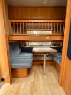 Hobby de Luxe easy 400 stapelbed+luifel+voortent, Caravans en Kamperen, Caravans, Treinzit, 2 aparte bedden, 5 tot 6 meter, Particulier