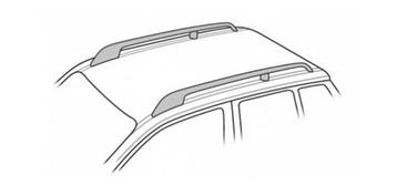 Dakdragers voor een open dakrailing beschikbaar voor biedingen