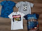 Vier prachtige mooie jongens zomer shirtjes maat 128, Ophalen of Verzenden, Zo goed als nieuw, Jongen, Shirt of Longsleeve