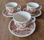 Alfred Meakin Fair winds Staffordshire kop en schotels, Antiek en Kunst, Antiek | Servies los, Ophalen of Verzenden