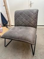 Mooie kunst leder stoel, Ophalen of Verzenden, Zo goed als nieuw, 50 tot 75 cm