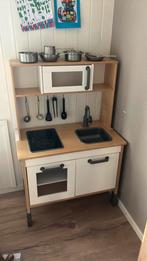 Ikea speel keukentje duktig met pannenset, Kinderen en Baby's, Speelgoed | Speelkeukens, Ophalen, Zo goed als nieuw