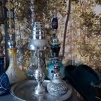 Vintage Waterpijpen / Shisha, Gebruikt, Grijs, Ophalen of Verzenden, Metaal