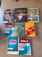 Schoolboeken voedings- levensmiddelentechnologie prijs p/st, Ophalen of Verzenden, Zo goed als nieuw