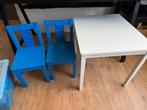 Ikea tafel en 2 stoeltjes, Ophalen, Gebruikt