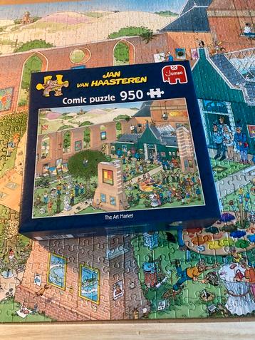 Jan van Haasteren Puzzel - The Art Market beschikbaar voor biedingen
