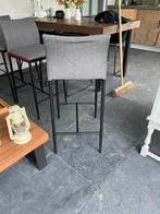 4 Barkrukken - Gebruikt, Huis en Inrichting, Ophalen, Gebruikt, Met voetsteun, 60 tot 90 cm
