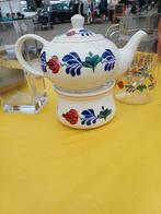 Theepot en houder, Ophalen of Verzenden