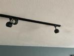 Moderne zwarte spotjes armatuur op rail. Gissi SL 3 black, Led-lamp, Minder dan 30 watt, Design, Nieuw
