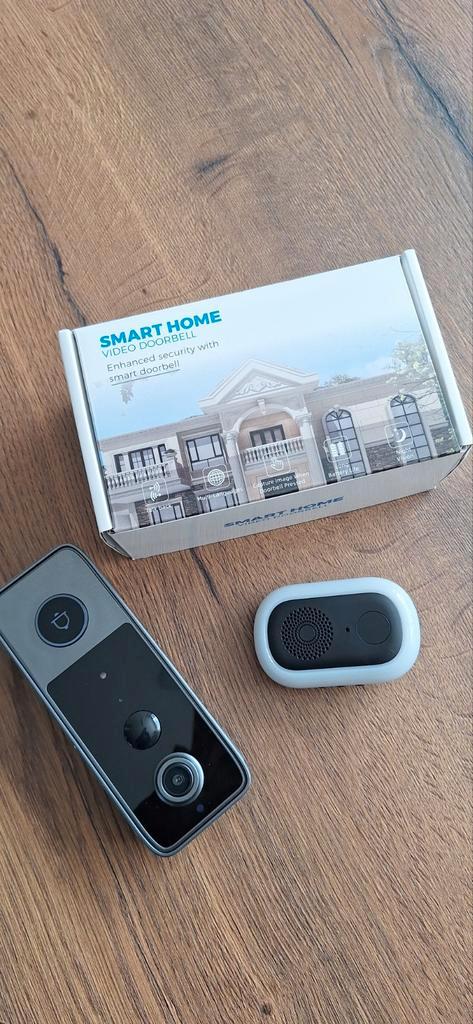 Video Deurbel met Gong - Beveilig je huis!, Huis en Inrichting, Deurbellen, Nieuw, Draadloos, Ingebouwde camera, Compatibel met smartphone