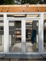 Kunststof kozijn met dubbele deuren - 210x241cm, Ophalen, Kunststof, Gebruikt, Buitendeur