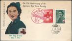Japan 1952 Rode Kruis FDC Zeldzaam, Postzegels en Munten, Verzenden, Oost-Azië