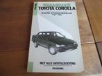 Vraagbaak Toyota Corolla benzine, Corolla diesel 1987-1989, Ophalen of Verzenden