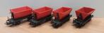 4 Marklin wagons voor €15,-, Wisselstroom, Wagon, Ophalen of Verzenden, Zo goed als nieuw
