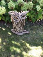 Houten Uil -, Tuin en Terras, Ophalen of Verzenden, Gebruikt, Hout, Dierenbeeld