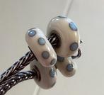 Trollbeads Blue-Beige dot, Ophalen of Verzenden, Nieuw, Glas of Kristal, Trollbeads