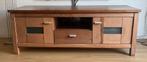 Dressoir, TV-dressoir & eetkamertafel notenkleur gelakt, Ophalen, Gebruikt, 50 tot 75 cm, Minder dan 100 cm