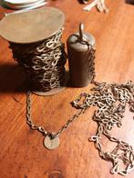 antiek meetinstrument dieptelood koper, Antiek en Kunst, Antiek | Gereedschap en Instrumenten, Ophalen of Verzenden