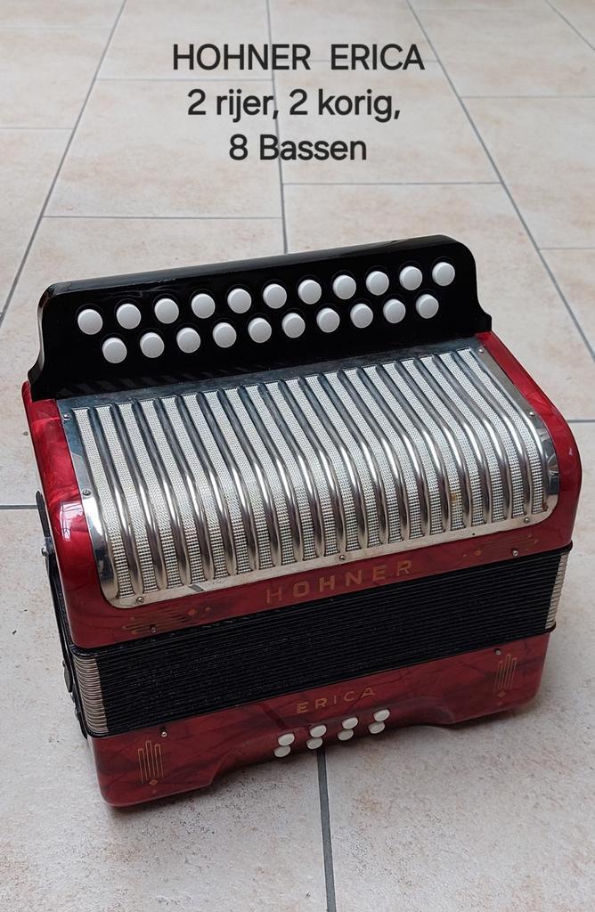 TE KOOP, Muziek en Instrumenten, Accordeons, Gebruikt, Overige formaten, Hohner, Ophalen of Verzenden