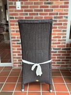 Kunstrotanstoelen, Ophalen, Kunststof, Bruin, Zo goed als nieuw